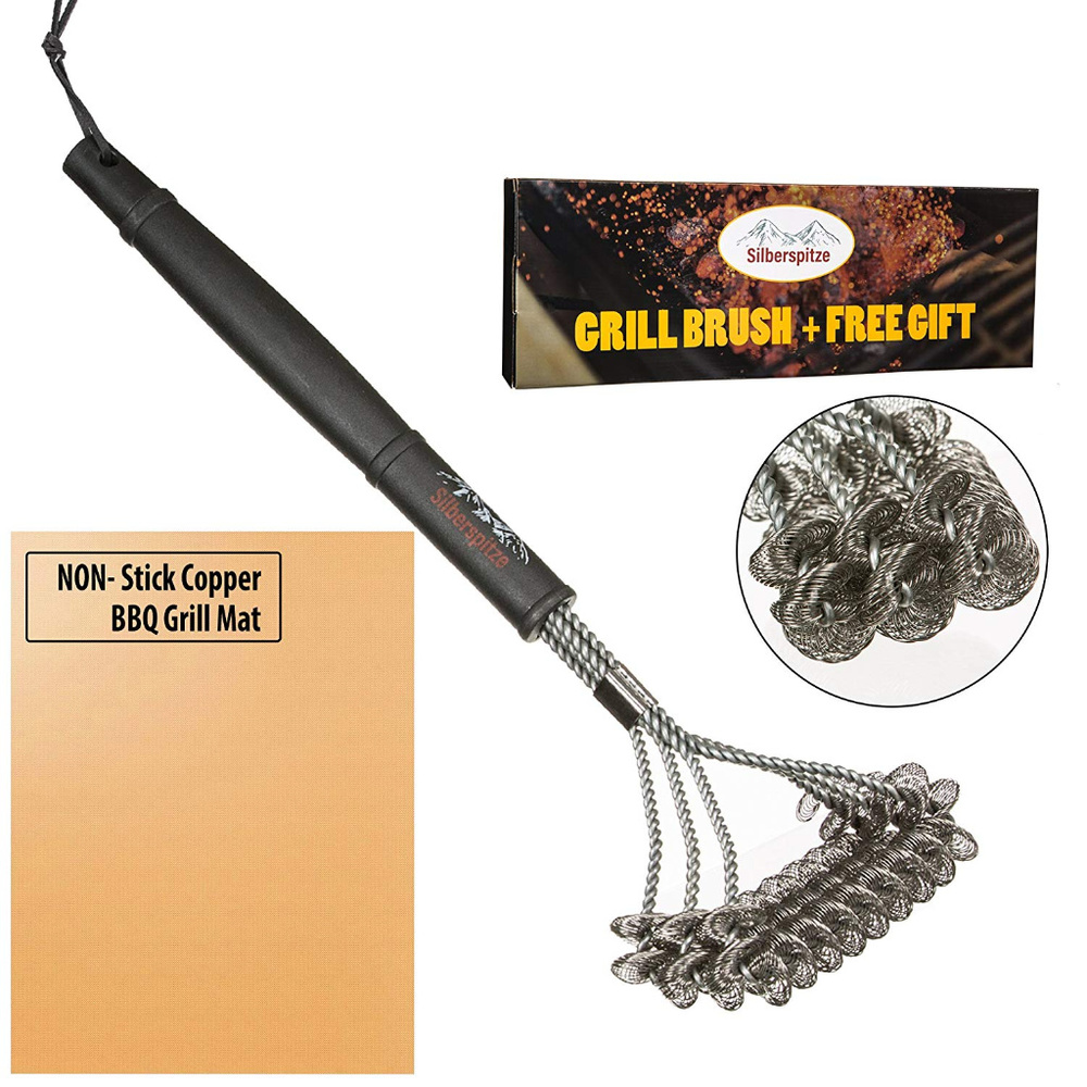 Grill Brush BBQ Copper Grill Mat - Best BBQ Grill